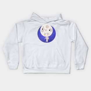 happy moon Kids Hoodie